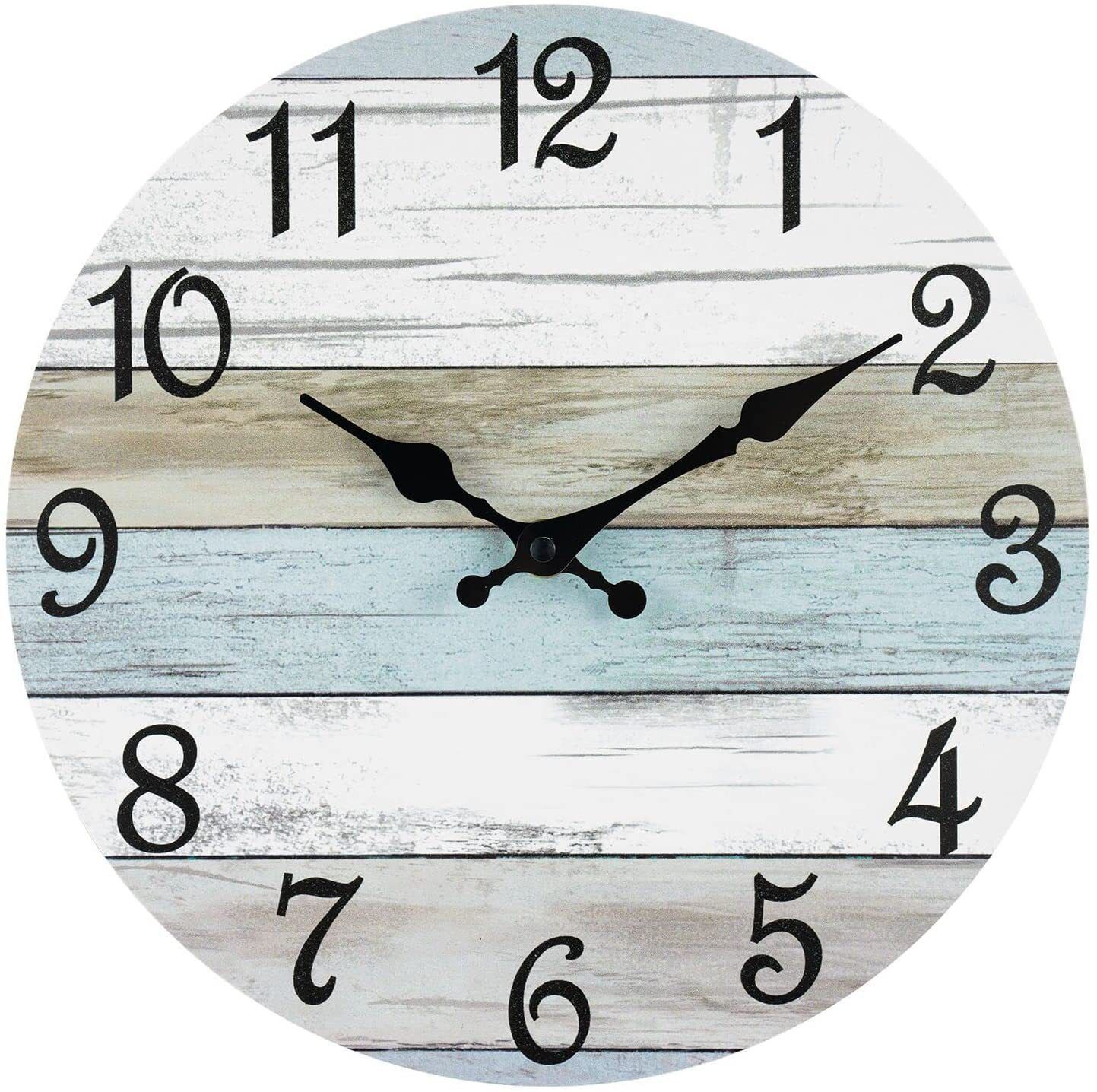 Wooden Wall Clock No.16, 10 Inch - Image 1