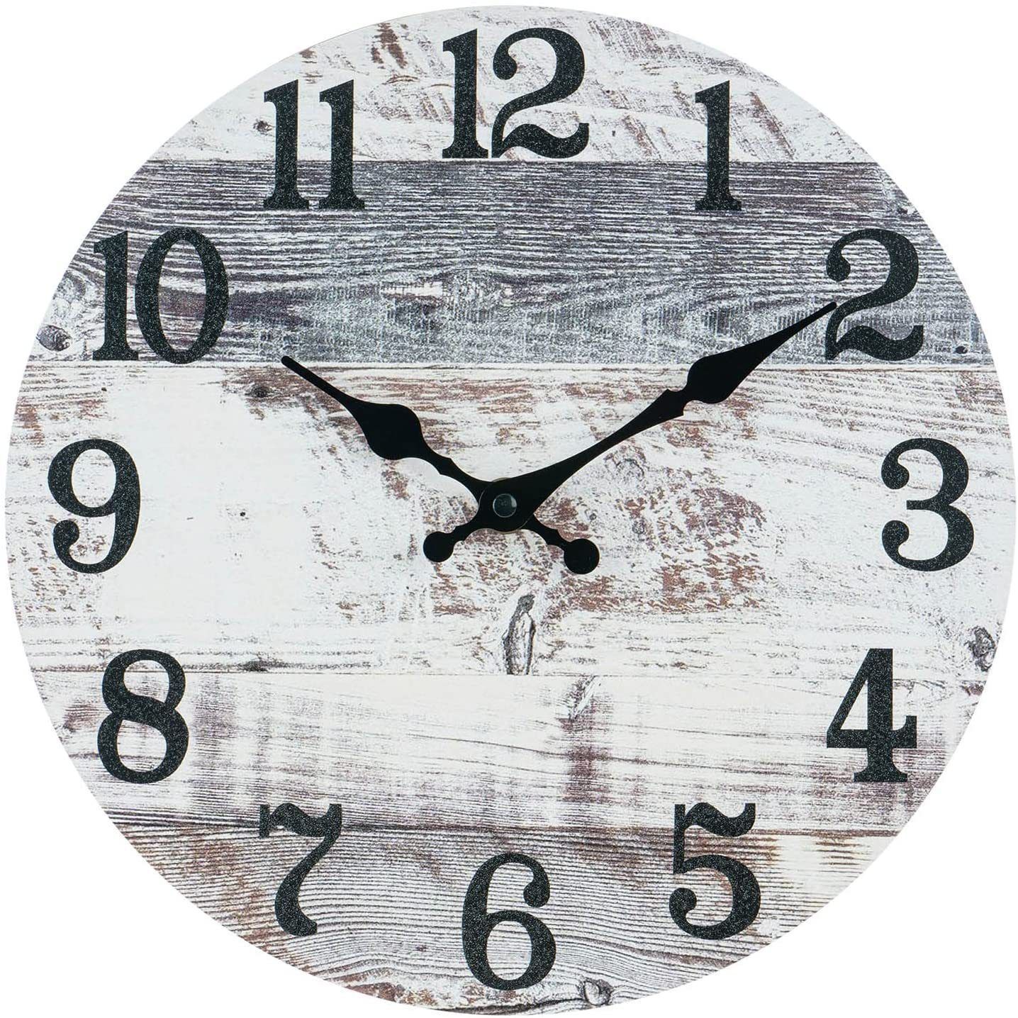 Wooden Wall Clock No.18, 10 Inch - Image 1