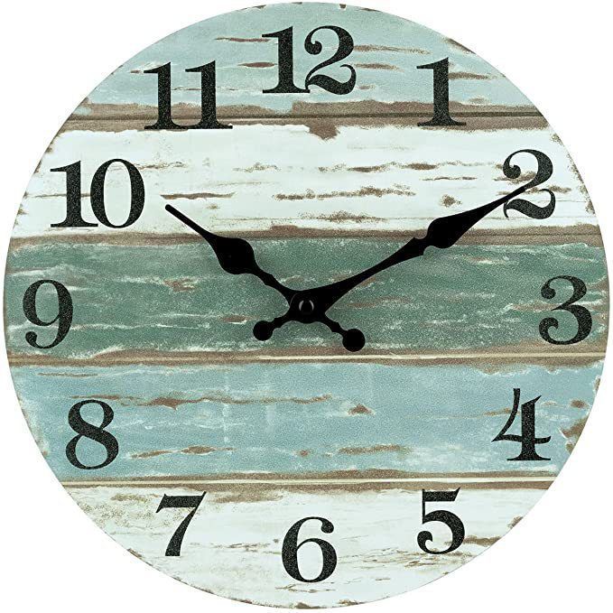Wooden Wall Clock No.19, 10 Inch - Image 1