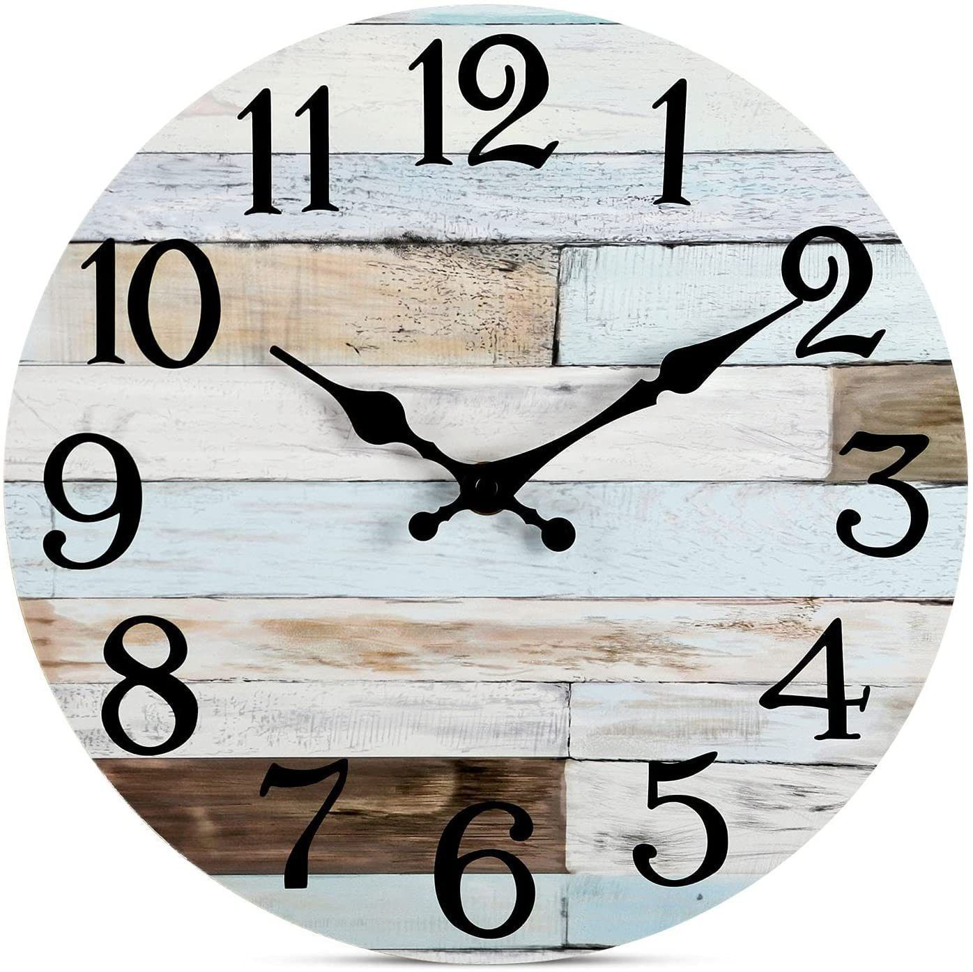 Wooden Wall Clock No.20, 10 Inch - Image 1