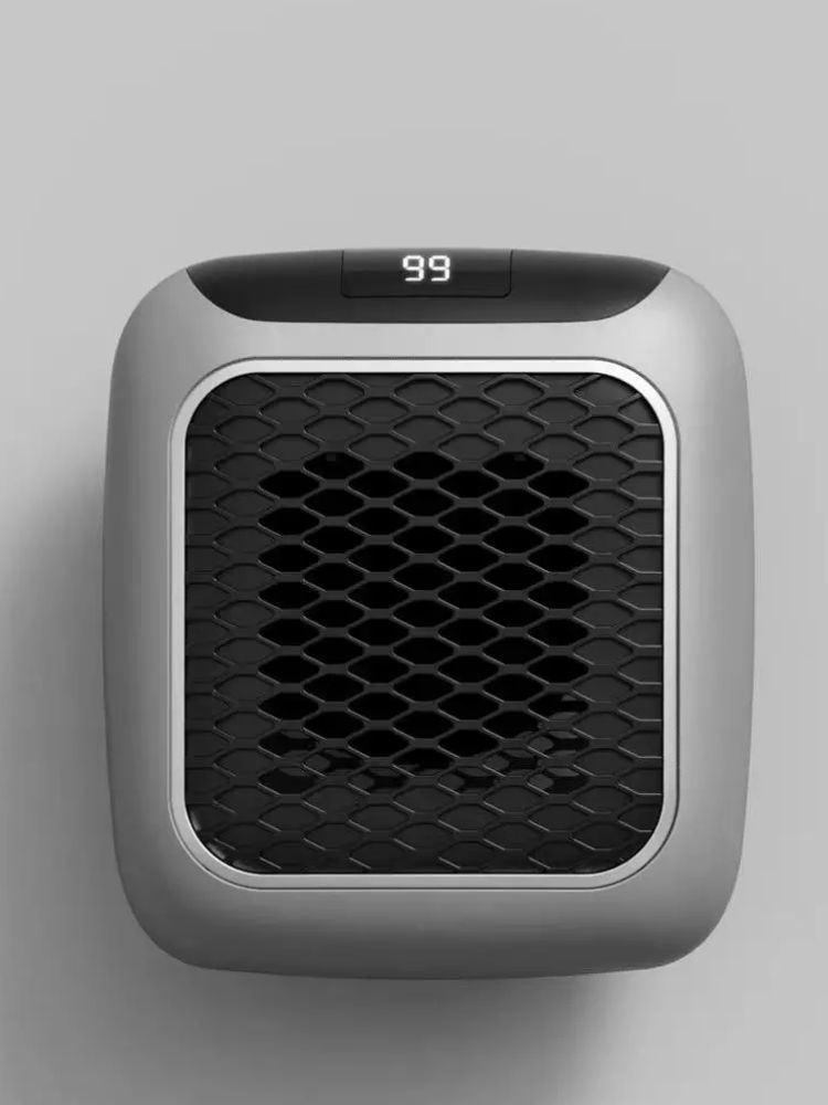 Gray Mini Wall Mount Heater - Image 1