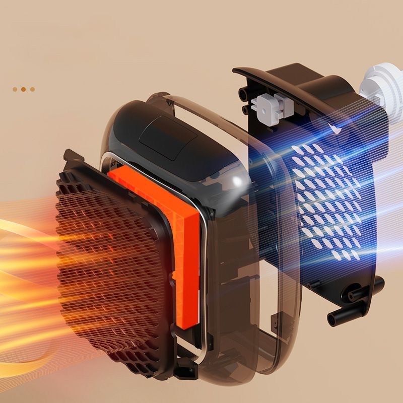 Gray Mini Wall Mount Heater - Image 4
