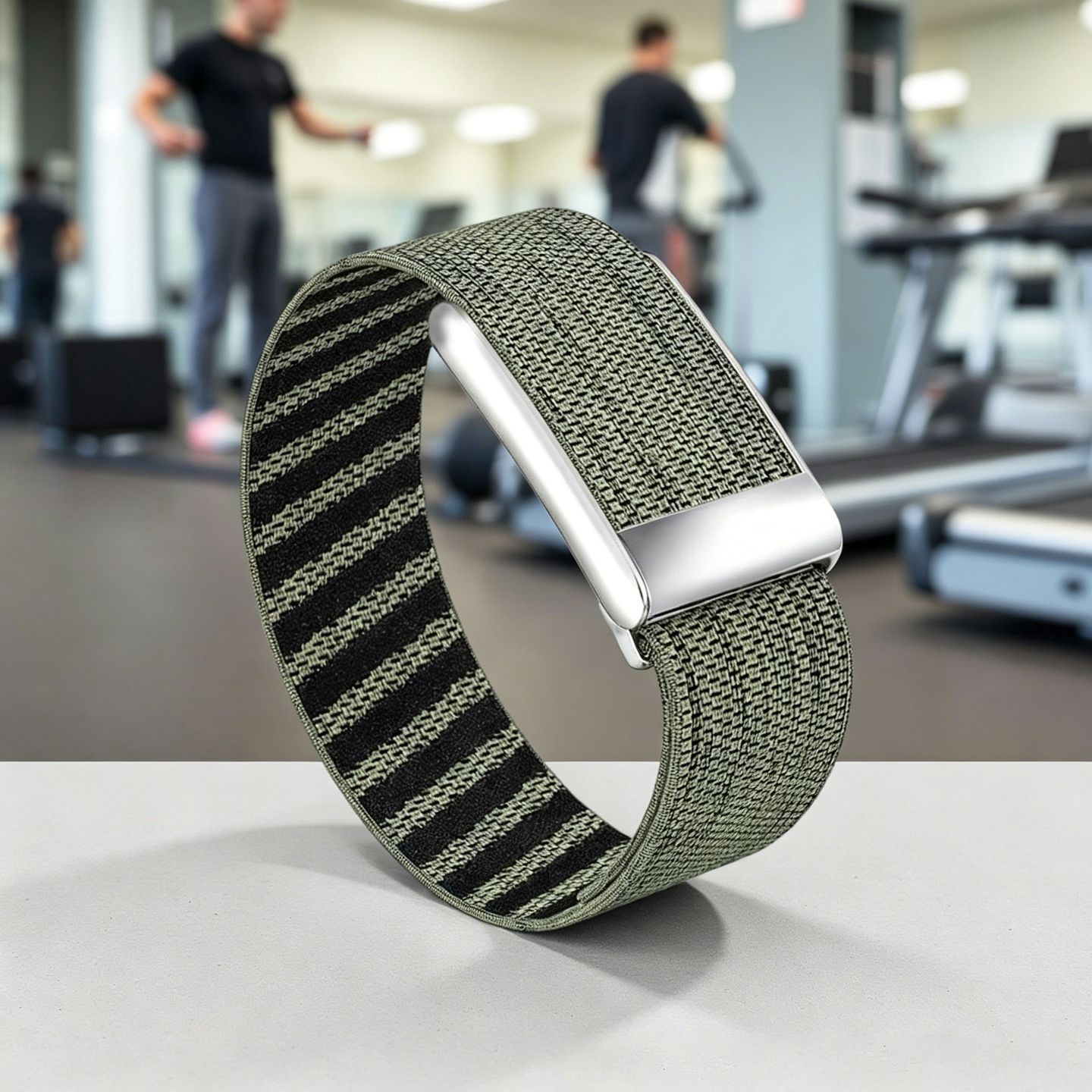 Nylon Sport Watch Strap - Army Green - Image 1