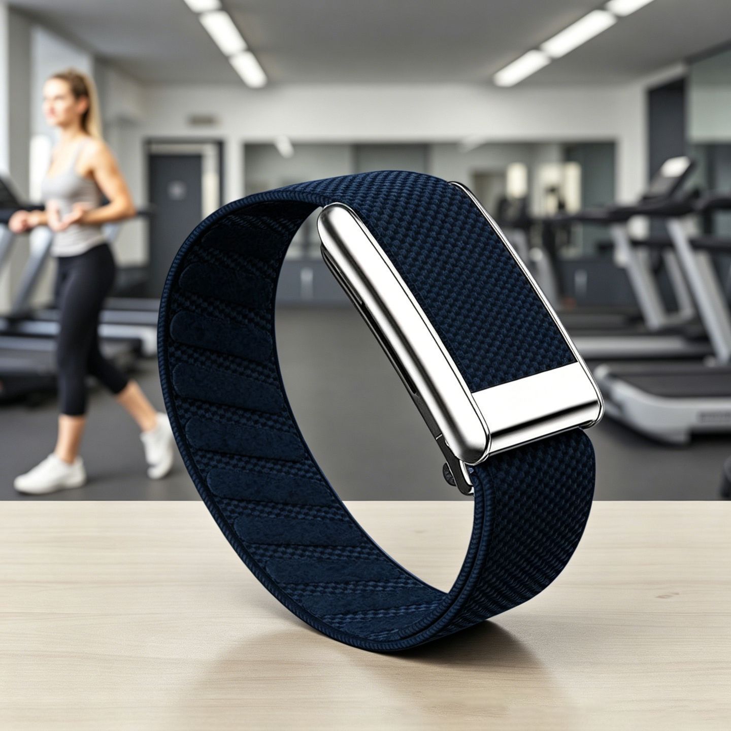 Nylon Sport Watch Strap - Dark Blue - Image 1