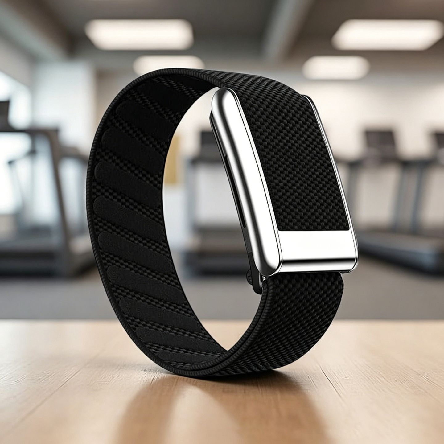 Nylon Sport Watch Strap - Black - Image 1