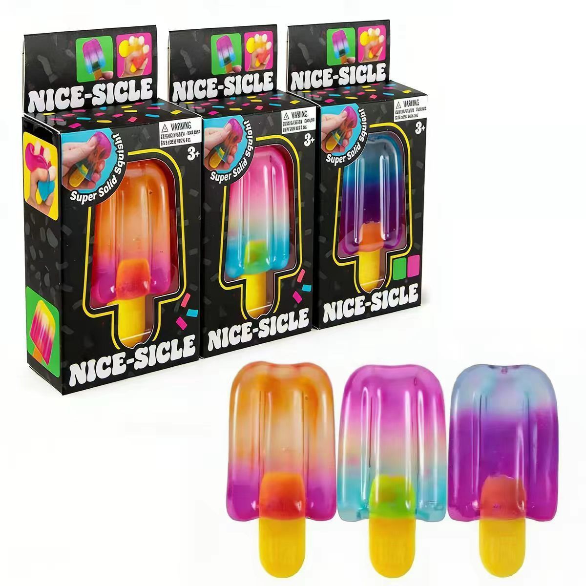 Orange Popsicle Fidget Toy - Image 5