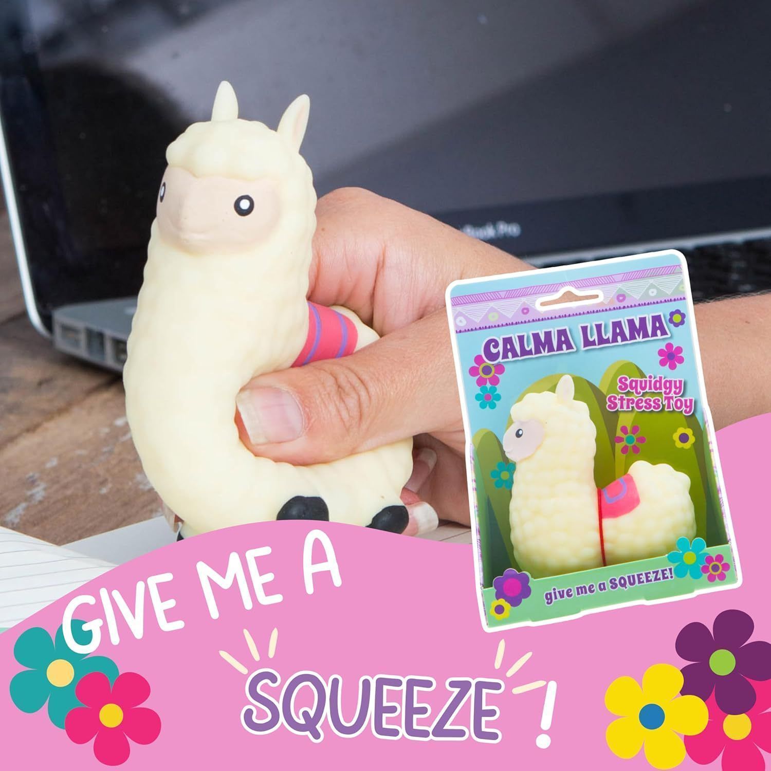 2Pcs Alpaca Squishy Stress Toy - Image 3