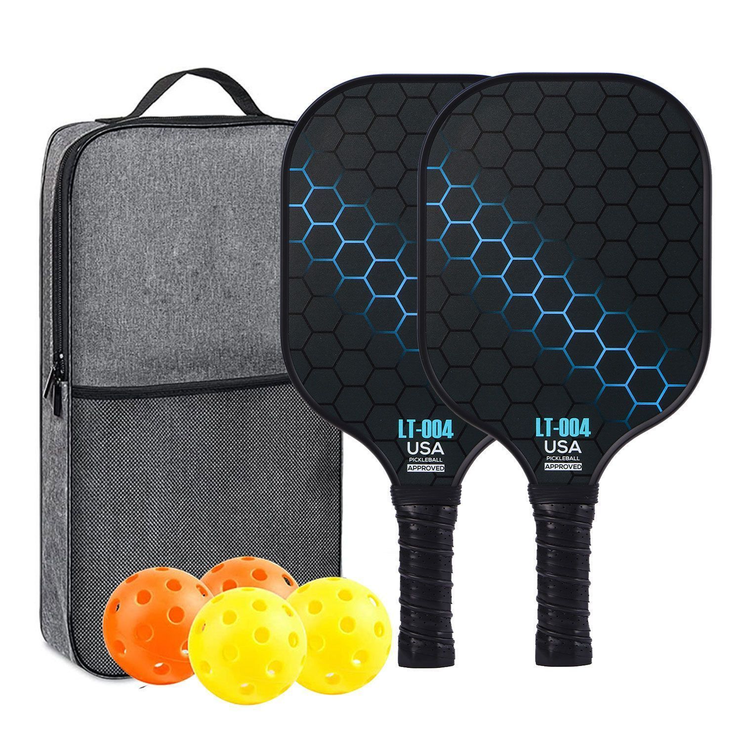 Green Pickleball Set with Bag 03 - Image 6