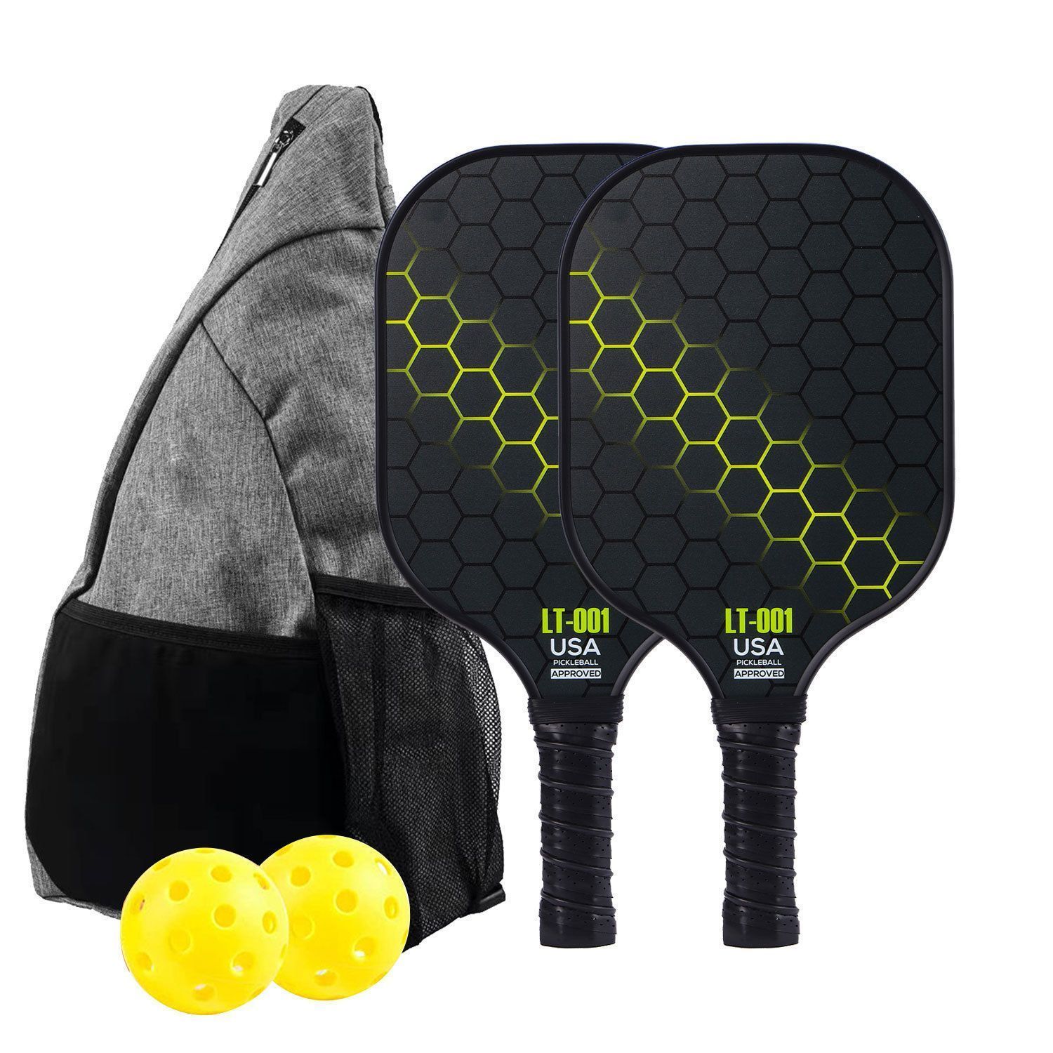 Green Pickleball Set with Bag 03 - Image 8