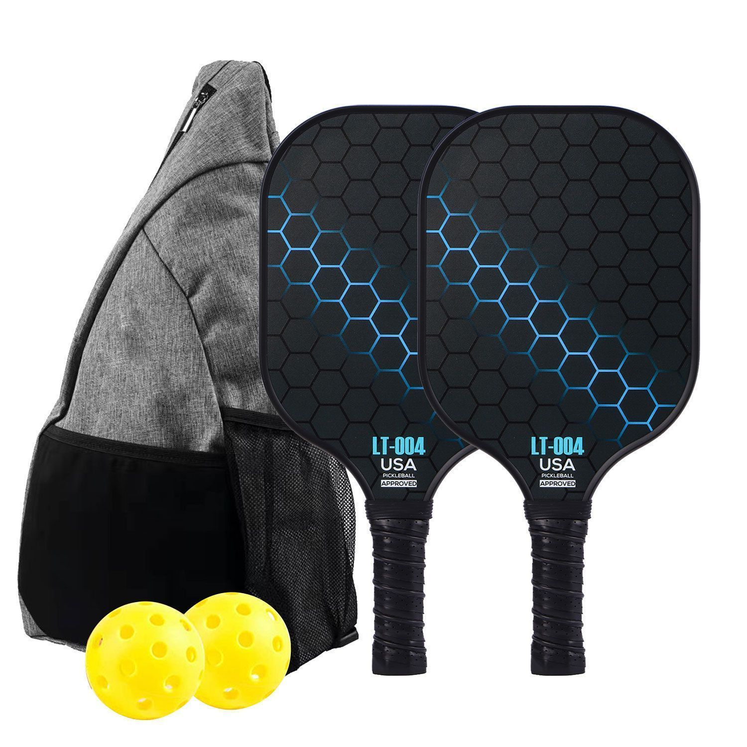 Blue Pickleball Set with Bag 03 - Image 1
