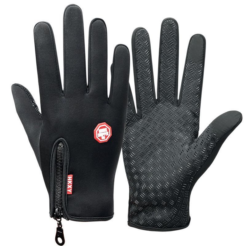 Thermal Cycling Gloves - Black L - Image 1
