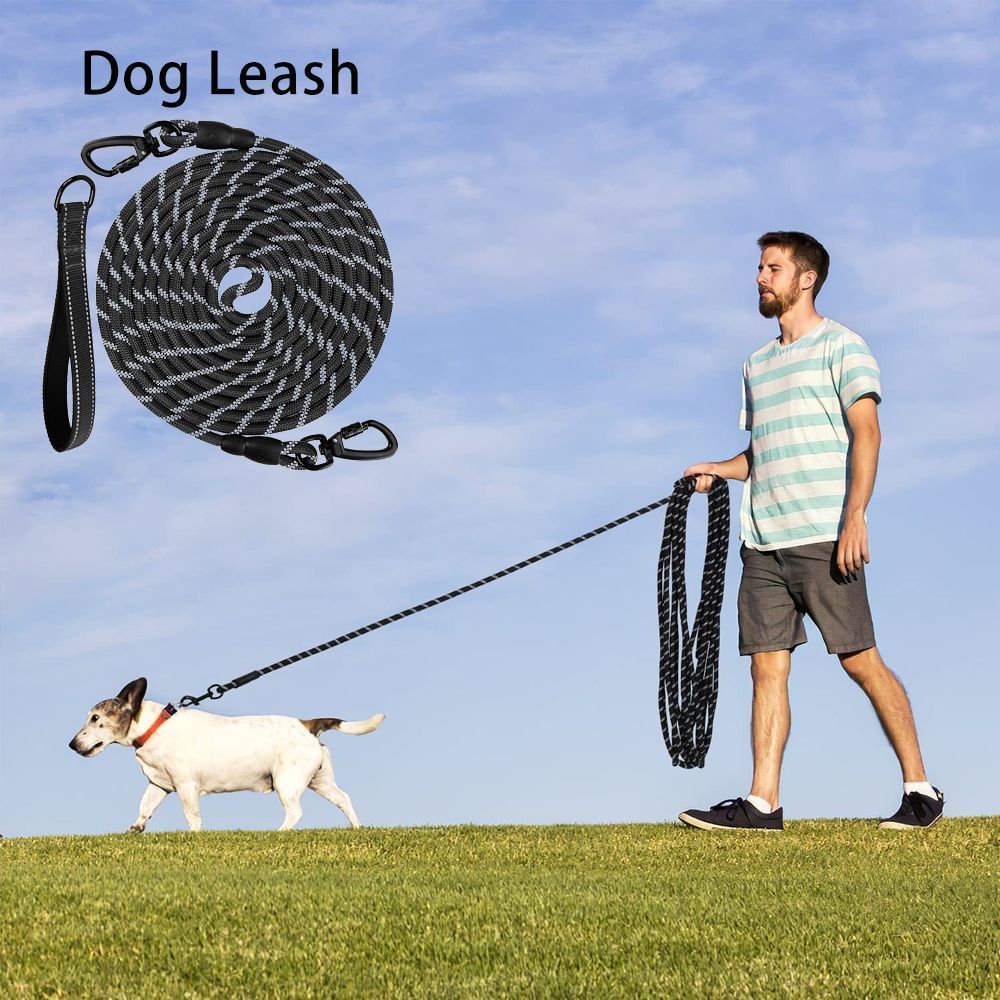 Dog Retractable Leash - Black, 1.0×5m - Image 1