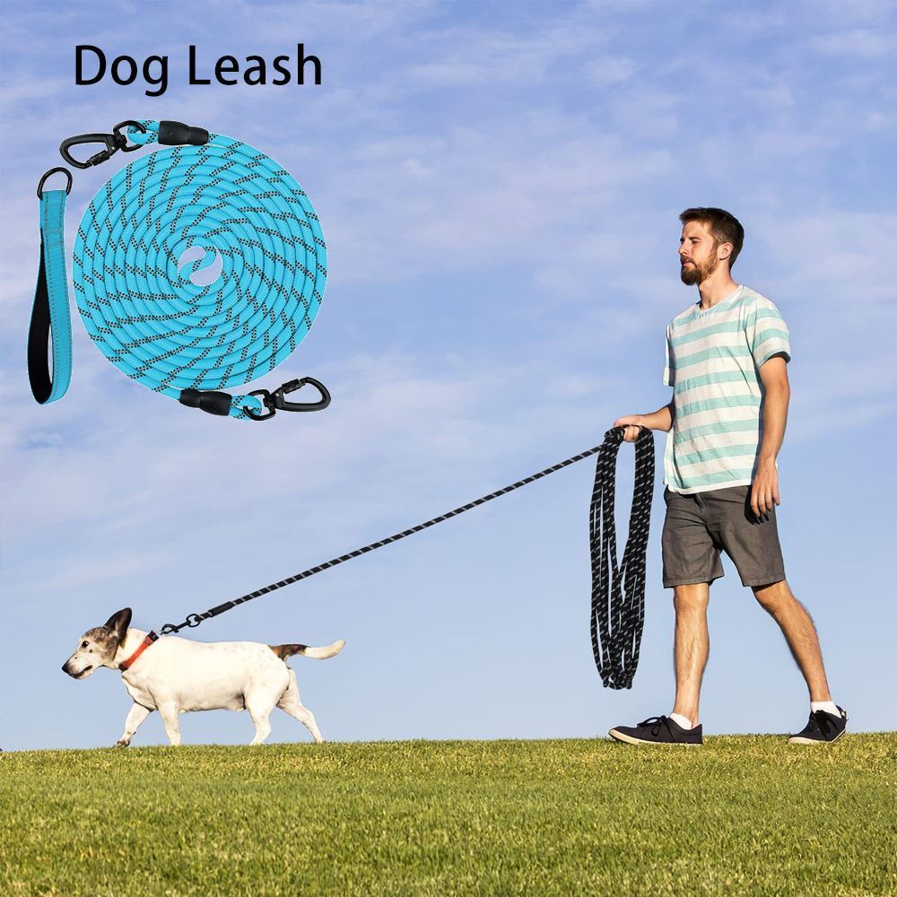 Dog Retractable Leash - Blue, 1.0×10m - Image 1