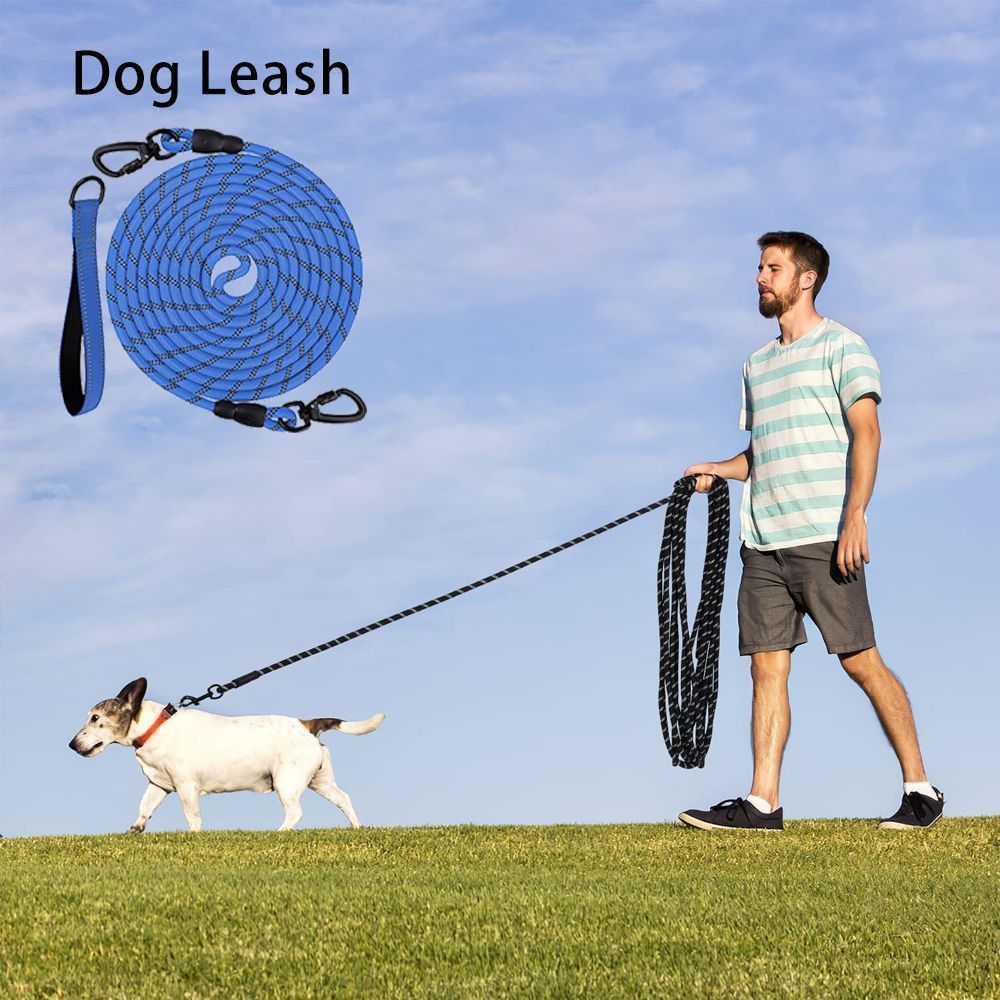 Dog Retractable Leash - Royal Blue, 1.0×15m - Image 1