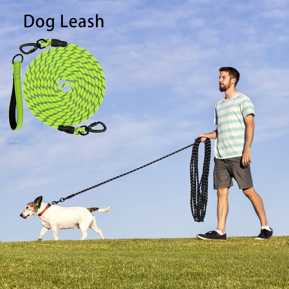Dog Retractable Leash - Green, 1.0×2m - Image 1