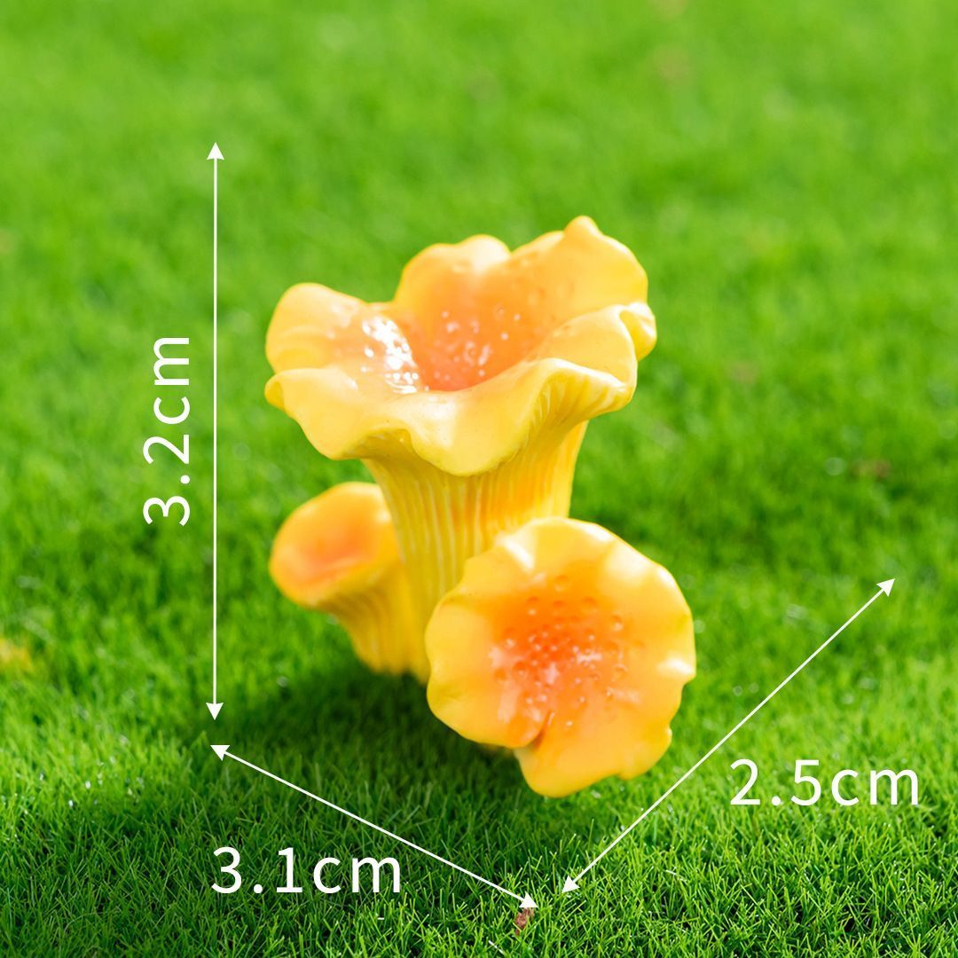 10pcs Artificial Mushroom Ornament-Type 10 - Image 1
