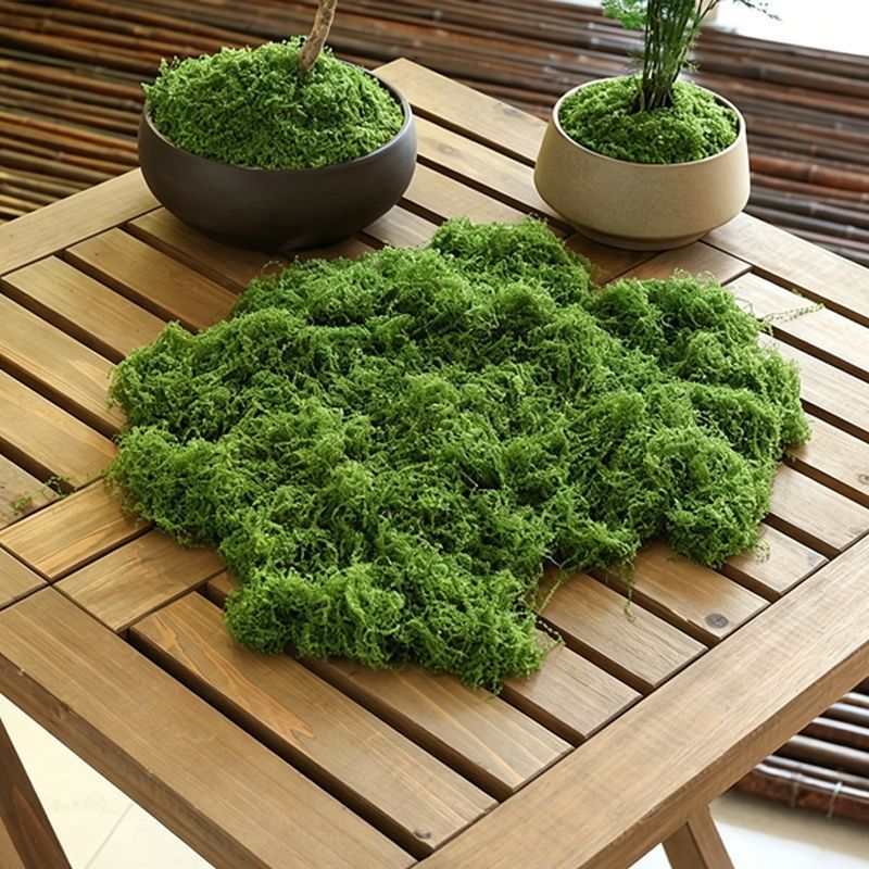30g Dark Green Artificial Moss-2Pcs - Image 1