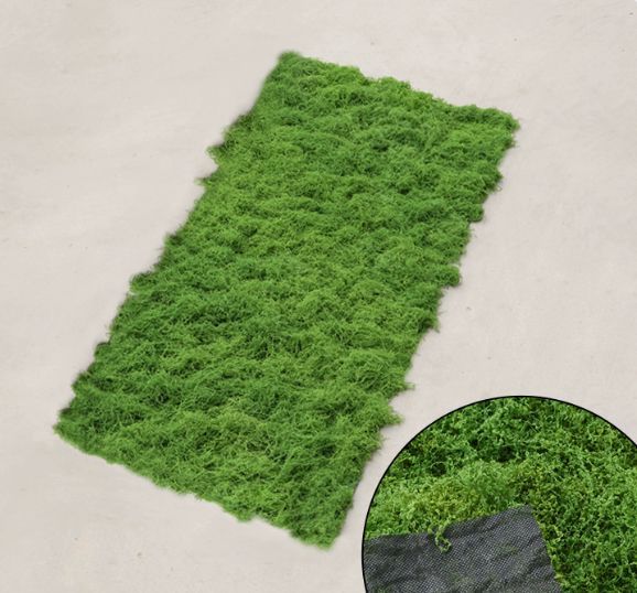 Dark Green Artificial Moss 50×100cm - Image 1