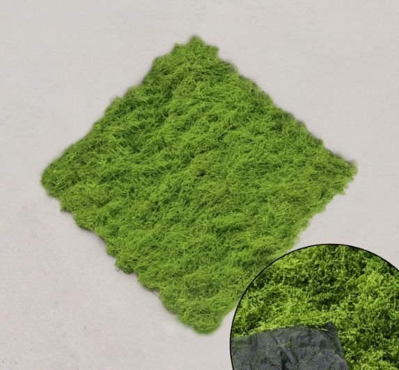 Light Green Artificial Moss 50×50cm - Image 1