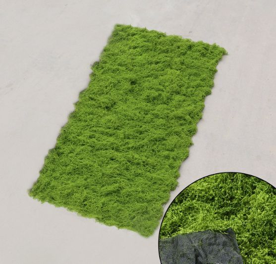 Light Green Artificial Moss 50×100cm - Image 1