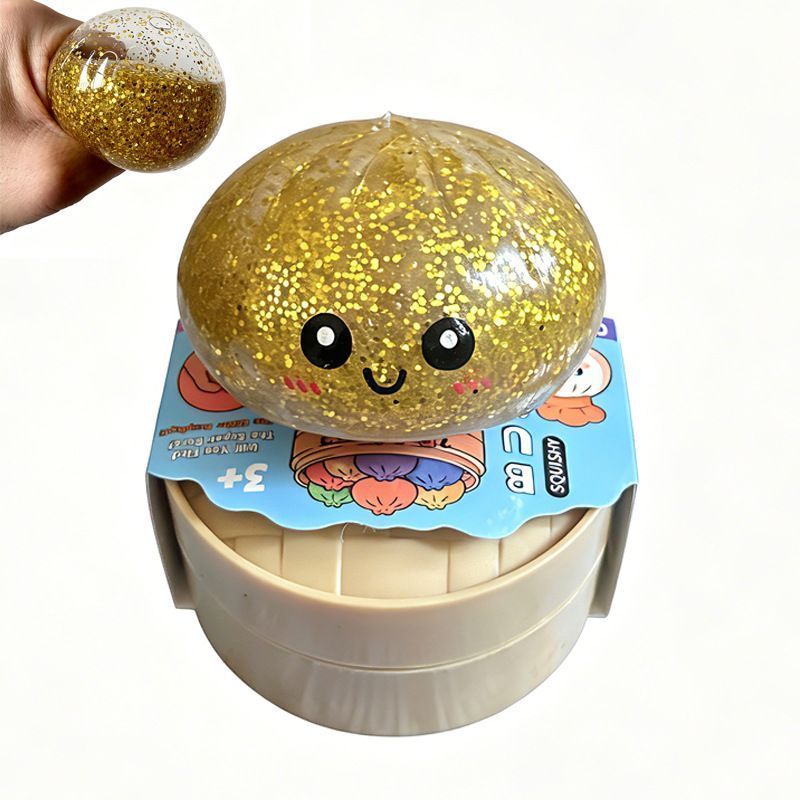 [Gold Powder Pectin] Gold Bun + Steamer - Image 1