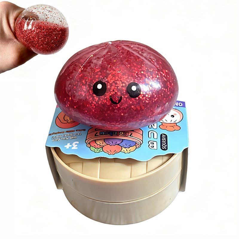 [Gold Powder Pectin] Red Bun + Steamer - Image 1