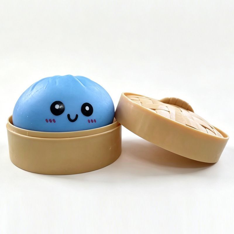 [Flour] Blue Bun + Steamer - Image 1