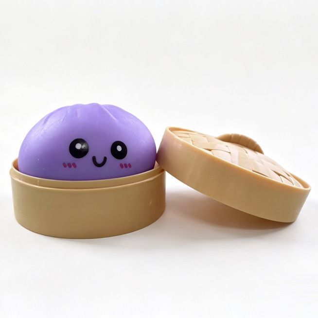 [Flour] Purple Bun + Steamer - Image 1