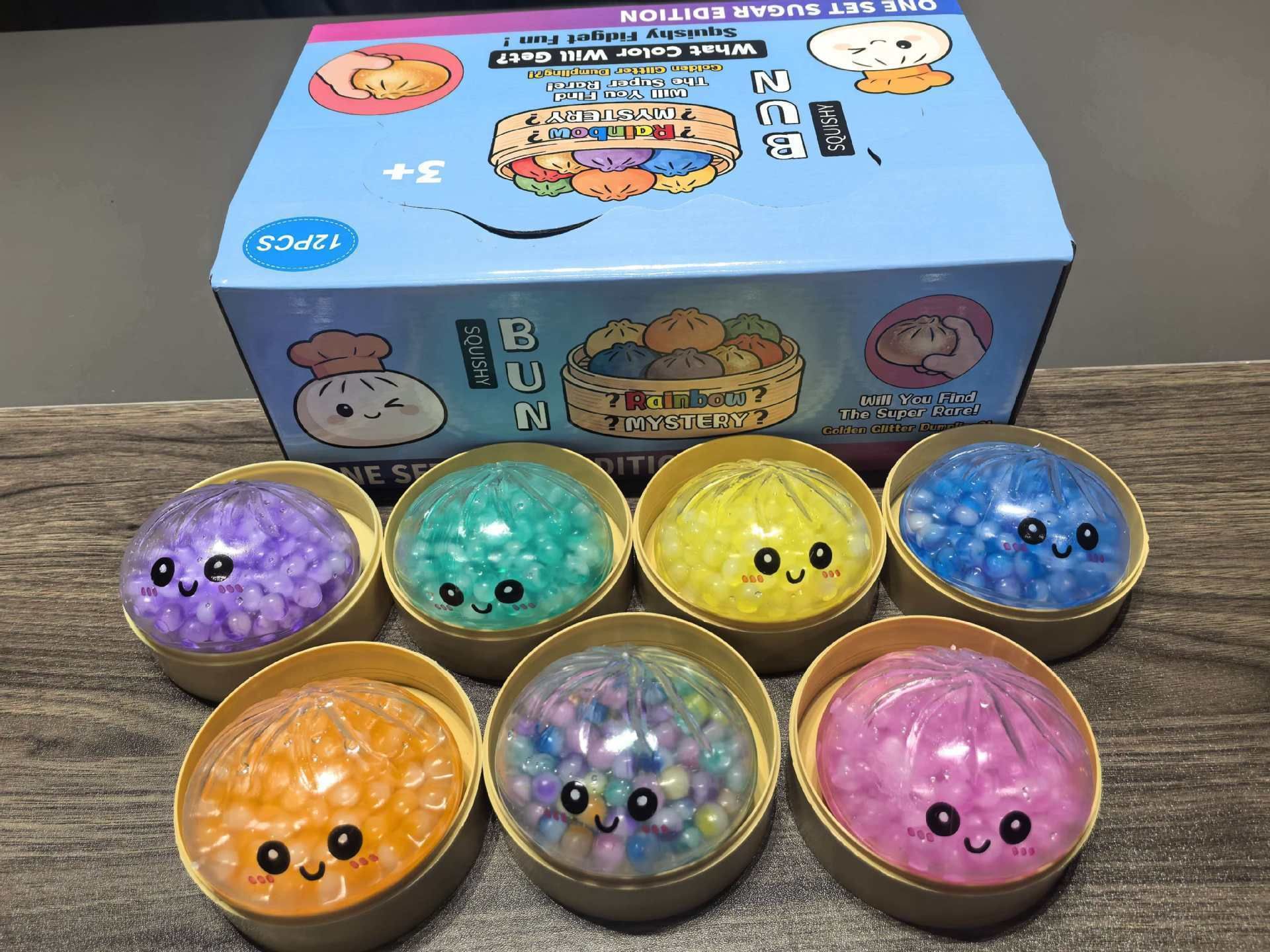 [Color Water Beads] Expression Blind Box 12pcs - Image 1