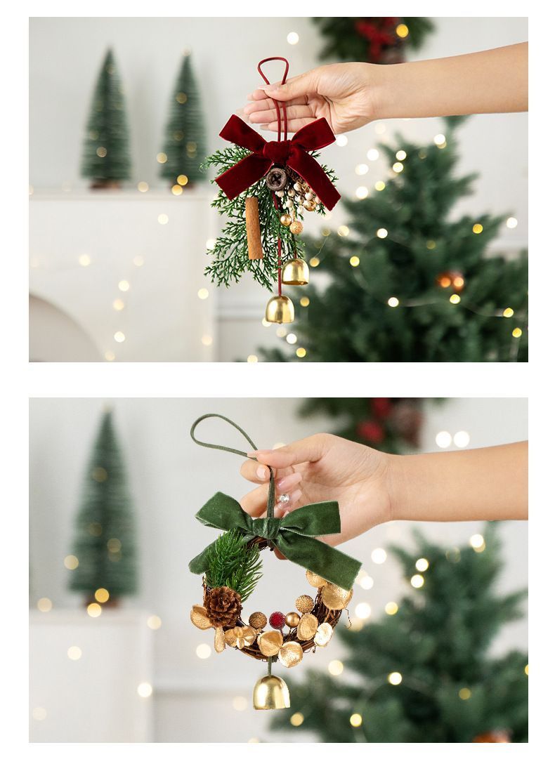 D5 Pinecone Triple Bells Red 2 Pack - Image 7