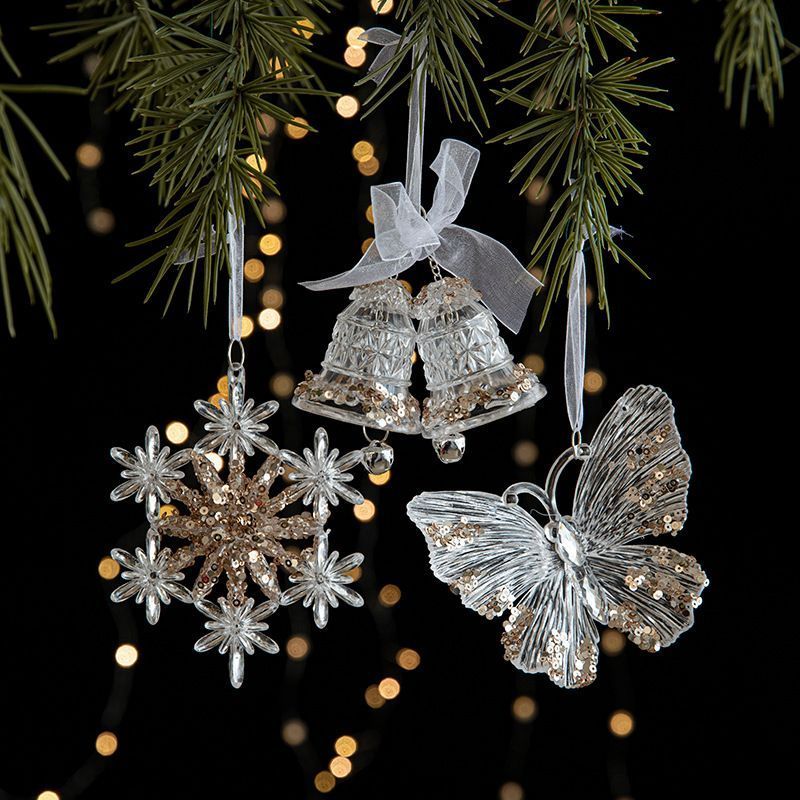 2pcs Bell Christmas Ornament Props - Image 3