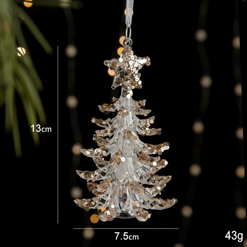 2pcs Christmas Tree Christmas Ornament Props - Image 1