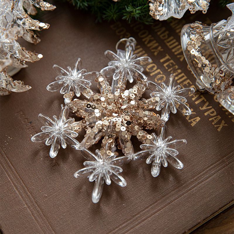 2pcs Leaf Christmas Ornament Props - Image 5