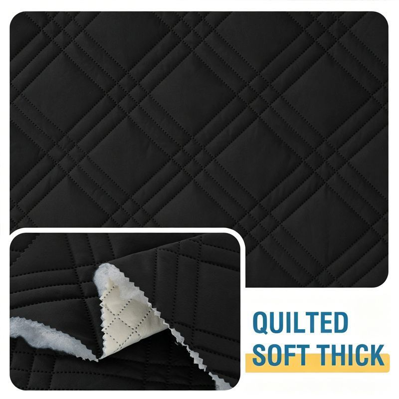 Electric Recliner Sofa Cover - Smoky Cyan - Image 4