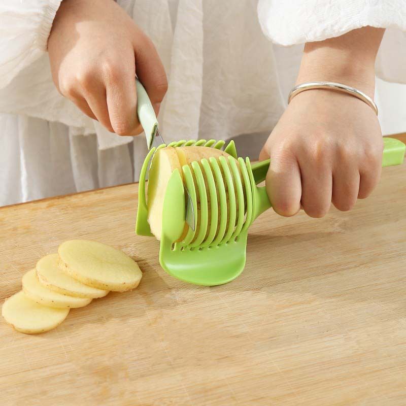 Green Fruit Slicer 4Pcs - Image 1