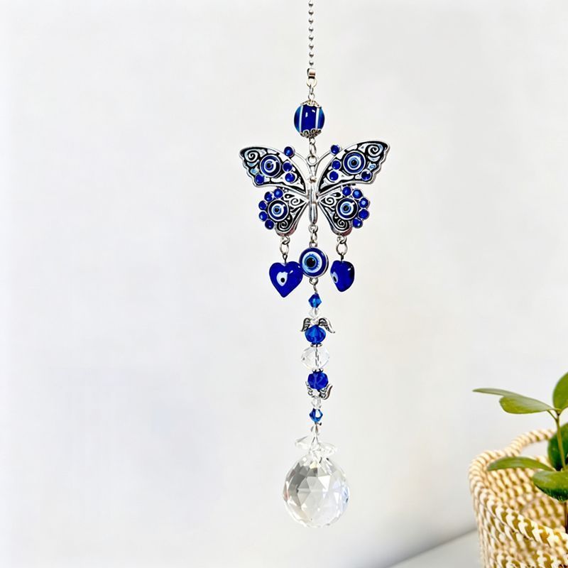 Blue Crystal Pendant Set - Image 5