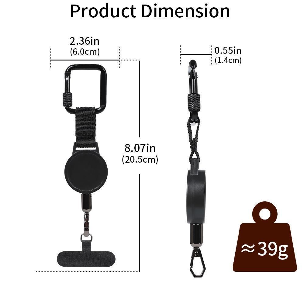 2 Pcs Square Phone Buckle - Image 2