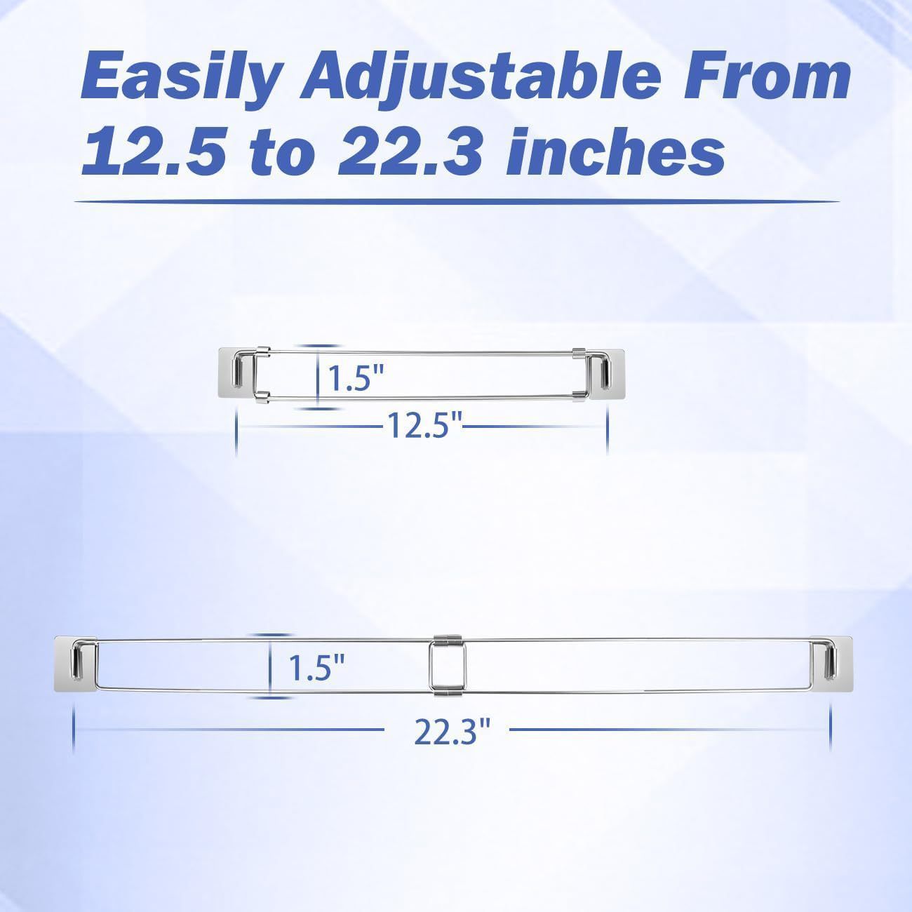 2 Pack RV Fridge Slide Bracket - Image 1