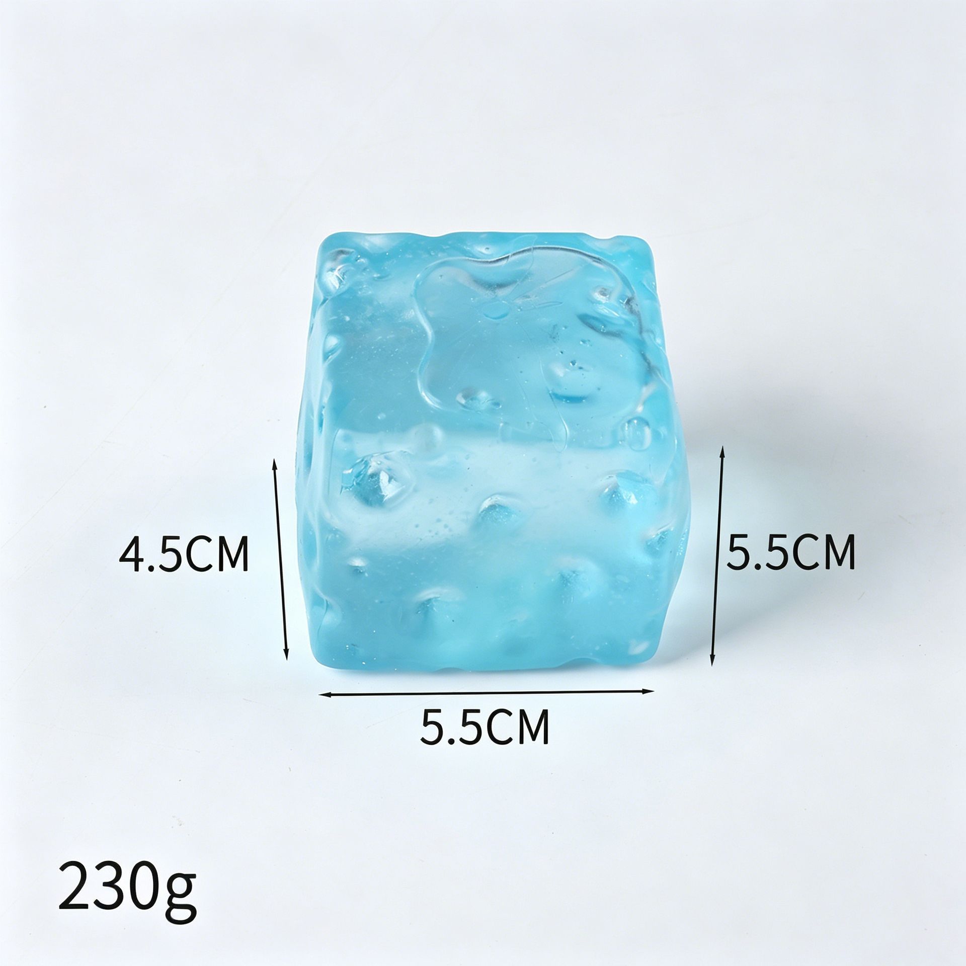 Blue Cheese Squishy 5.5cm - Image 1