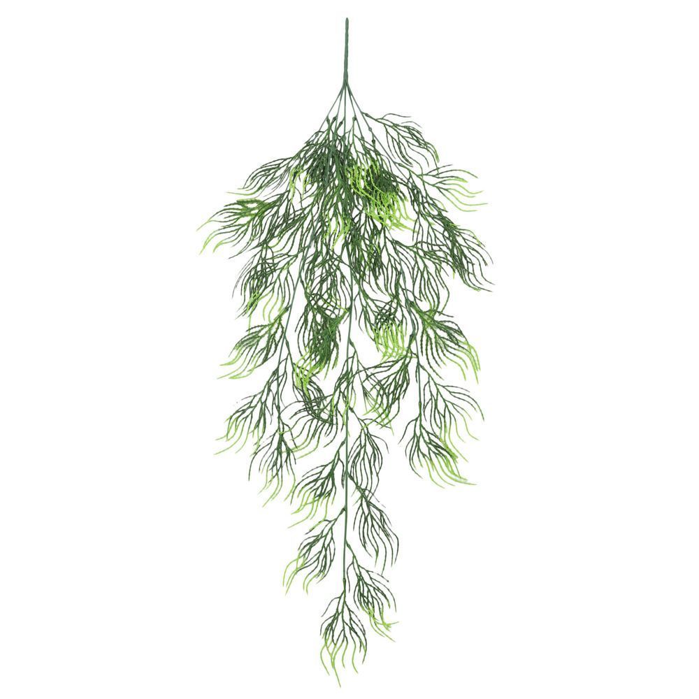 5-Fork Fish Tail Leaf Hanging Vine 3 pieces - Image 1