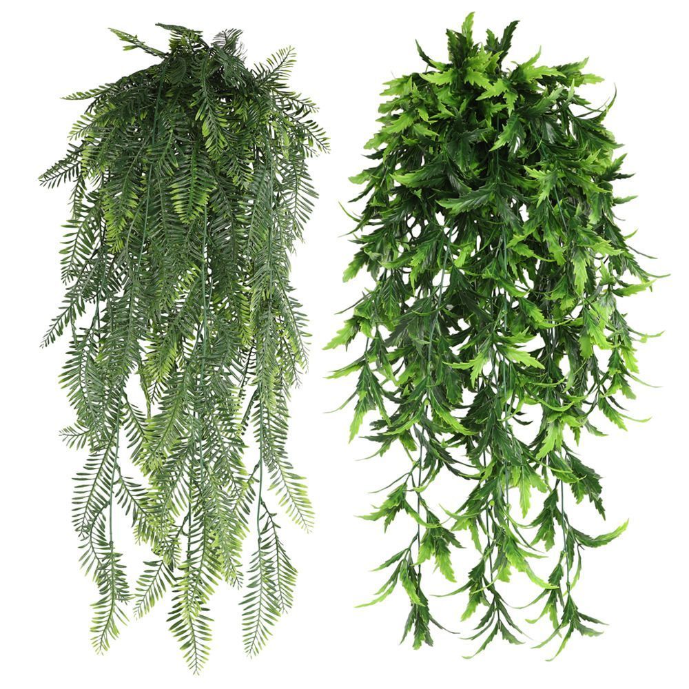 5-Fork Mini Monstera Wall Hanging Vine 3 pieces - Image 5