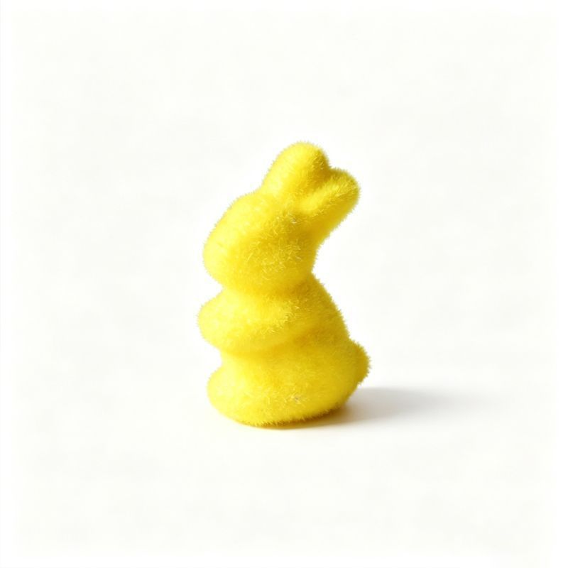 2PS Moss Bunny Decor 7.6cm High - Image 1