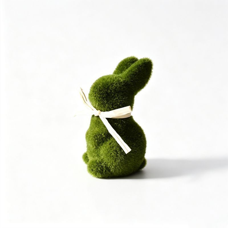 2PS Moss Bunny Decor 9.5cm High - Image 1