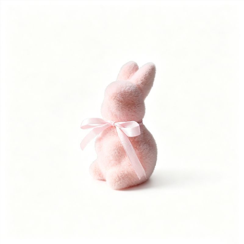 2PS Moss Bunny Decor 9.7cm High - Image 1
