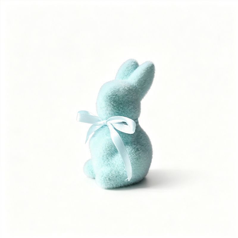 2PS Moss Bunny Decor 9.7cm High - Image 1