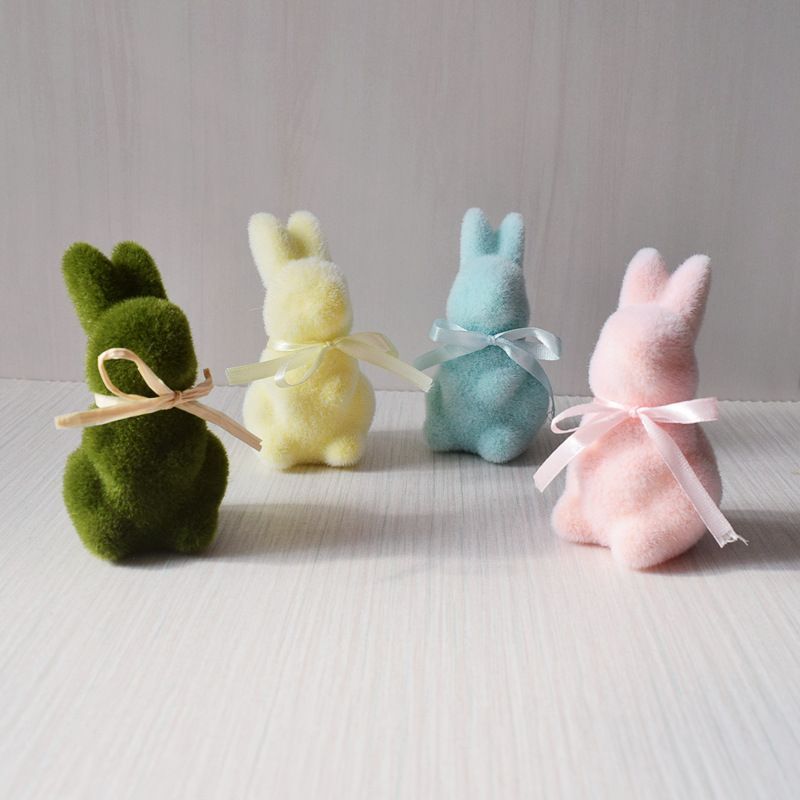 2PS Moss Bunny Decor 9.7cm High - Image 2