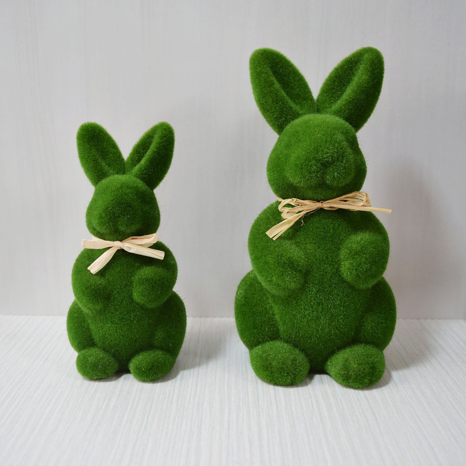 2PS Moss Bunny Decor 9.7cm High - Image 5