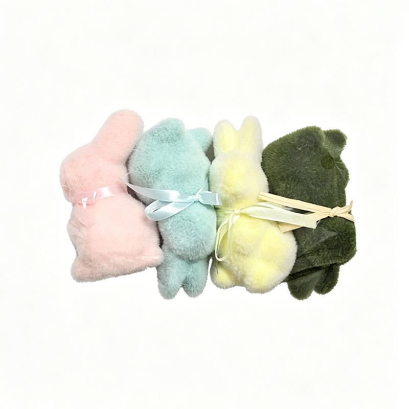 4Pcs Moss Bunnies 9.5cm - Image 1
