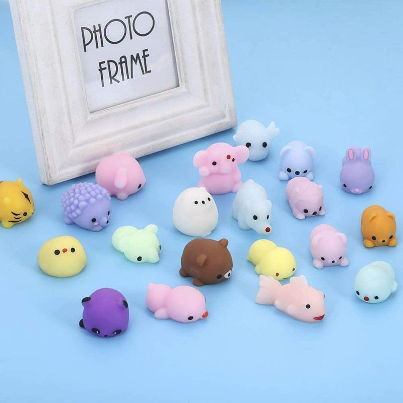 24pcs Mini Squishy Assorted 1 Bucket - Image 2