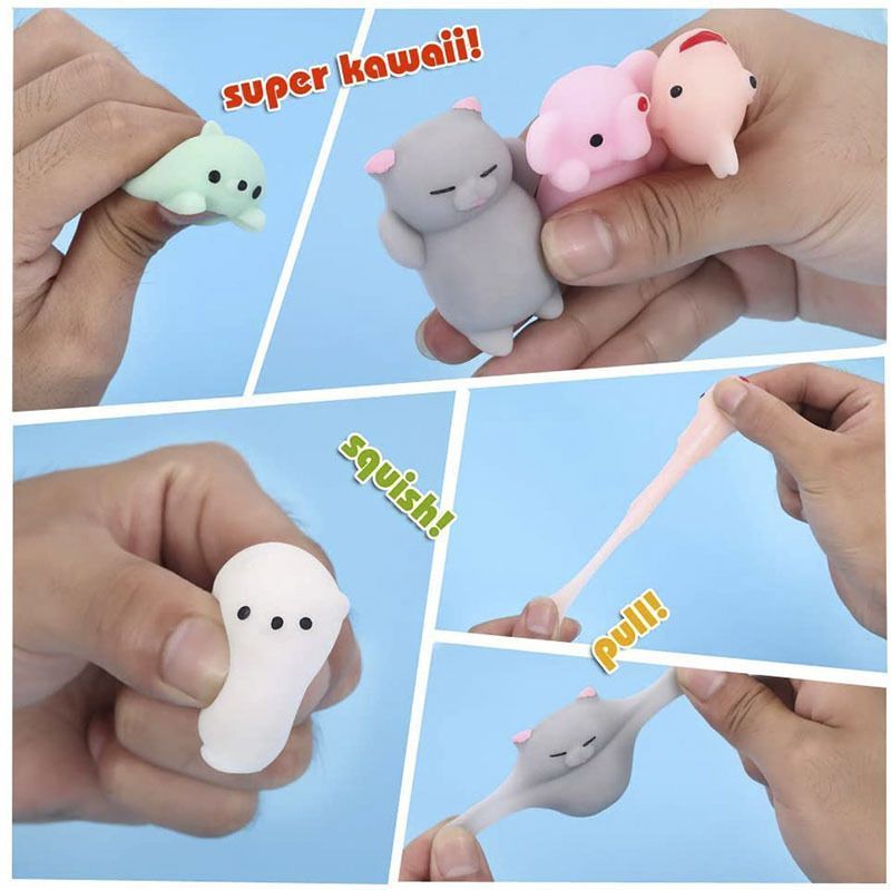 24pcs Mini Squishy Assorted 1 Bucket - Image 7